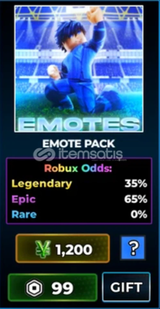 ⭐Blue Lock: Rivals Emote Pack⭐