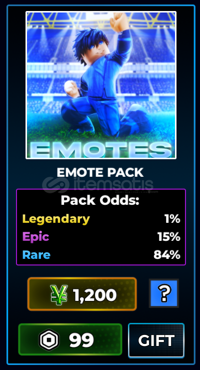 Blue Lock Rivals Emote Pack GAMEPASS Blue Lock Rivals Emote Pack GAMEPASS