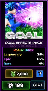 Blue Lock: Rivals Goal Effects Pack