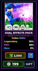 Blue Lock: Rivals Goal Effects Pack