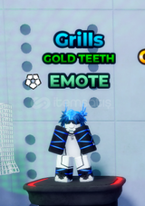 Blue Lock Rivals Grills Gold Teeth Emote