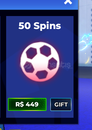 Blue Lock Rivals Style 50 Spins