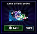 ⭐[BlueLockRivals]Ankle Breaker Sound Gamepass 