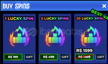 ⭐[BlueLockRivals] Flow Lucky 1 Spin