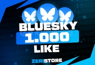 [Bluesky] 1.000 Beğeni