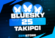 [Bluesky] 25 Takipçi