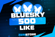 [Bluesky] 500 Beğeni