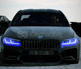 BMW F90 M5 50.yıl özel logo 300hp özel motor 