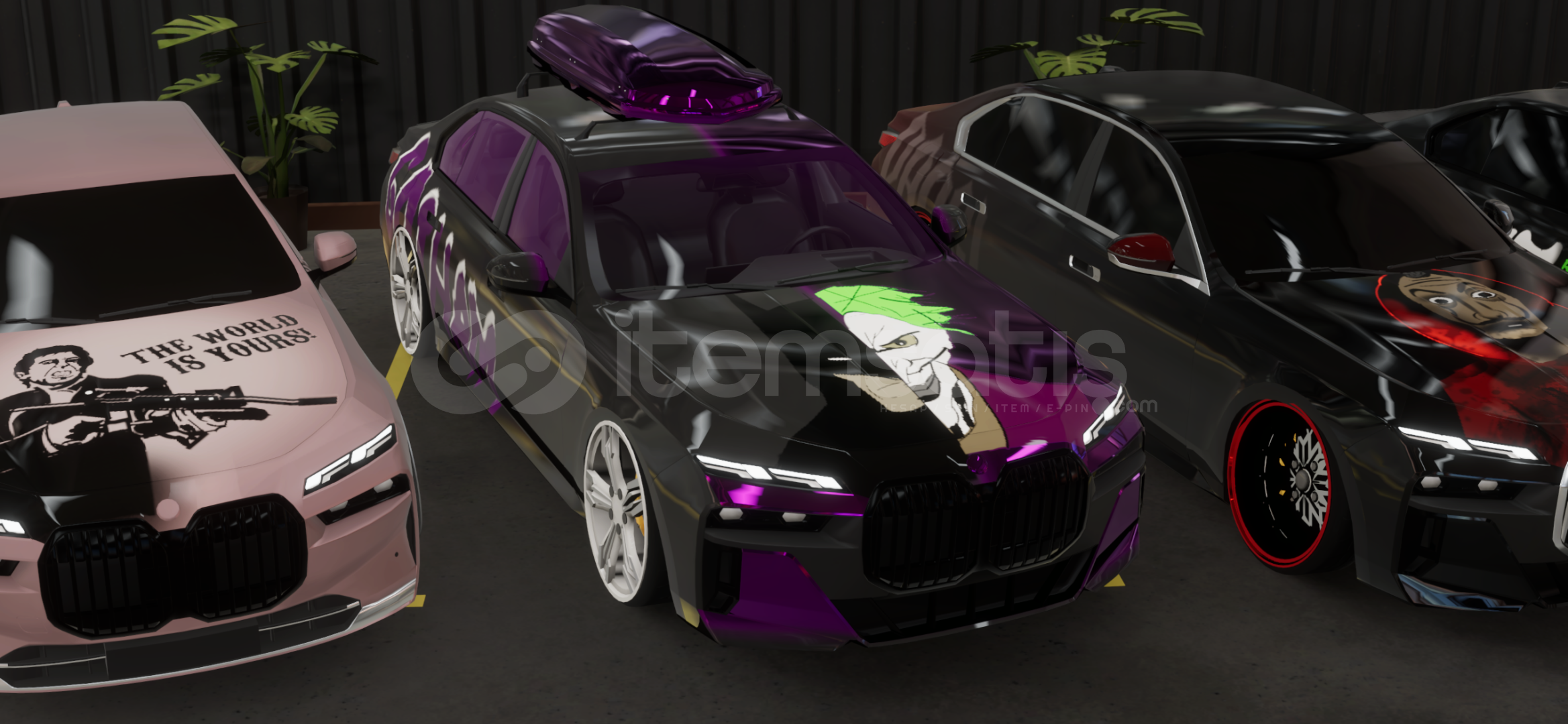 BMW i7 çizim BMW i7 çizim