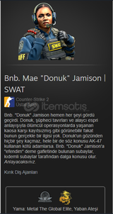 Bnb. Mae Donuk Jamison | SWAT