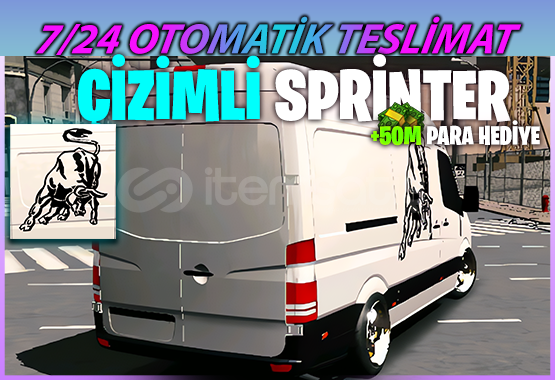 ⭐️(BOĞA ÇİZİMLİ) KALİTELİ SPRİNTER ⭐️ | CP1 ⭐️(BOĞA ÇİZİMLİ) KALİTELİ SPRİNTER ⭐️ | CP1