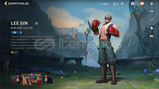 Boksör Lee Sin + Arcane Sarsılma İrade Ambessa