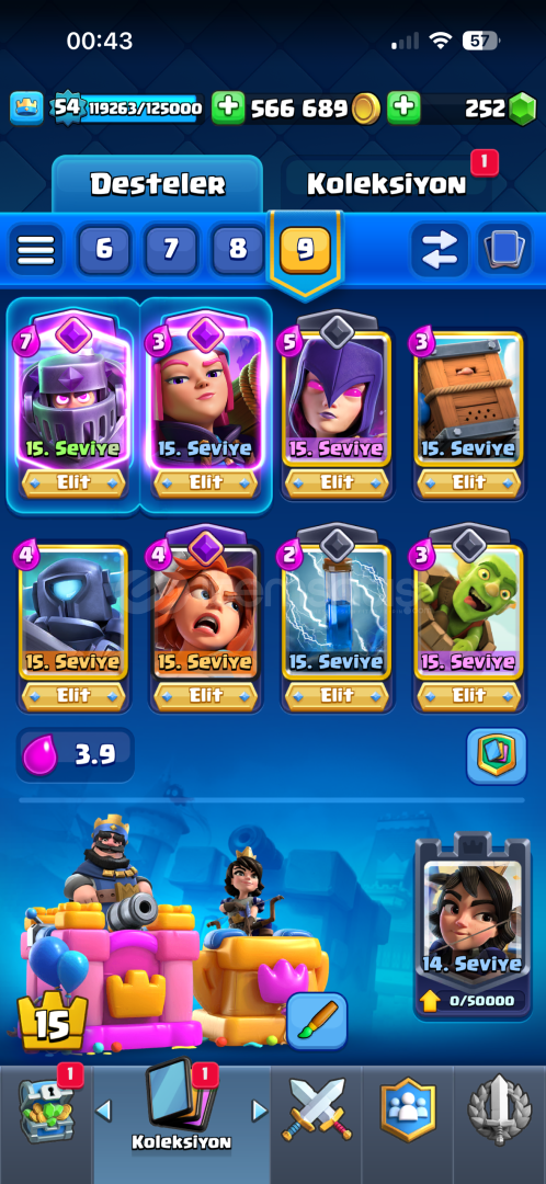 BOL EVRİMLİ 10500 kupa değerli emoji 9 elit BOL EVRİMLİ 10500 kupa değerli emoji 9 elit