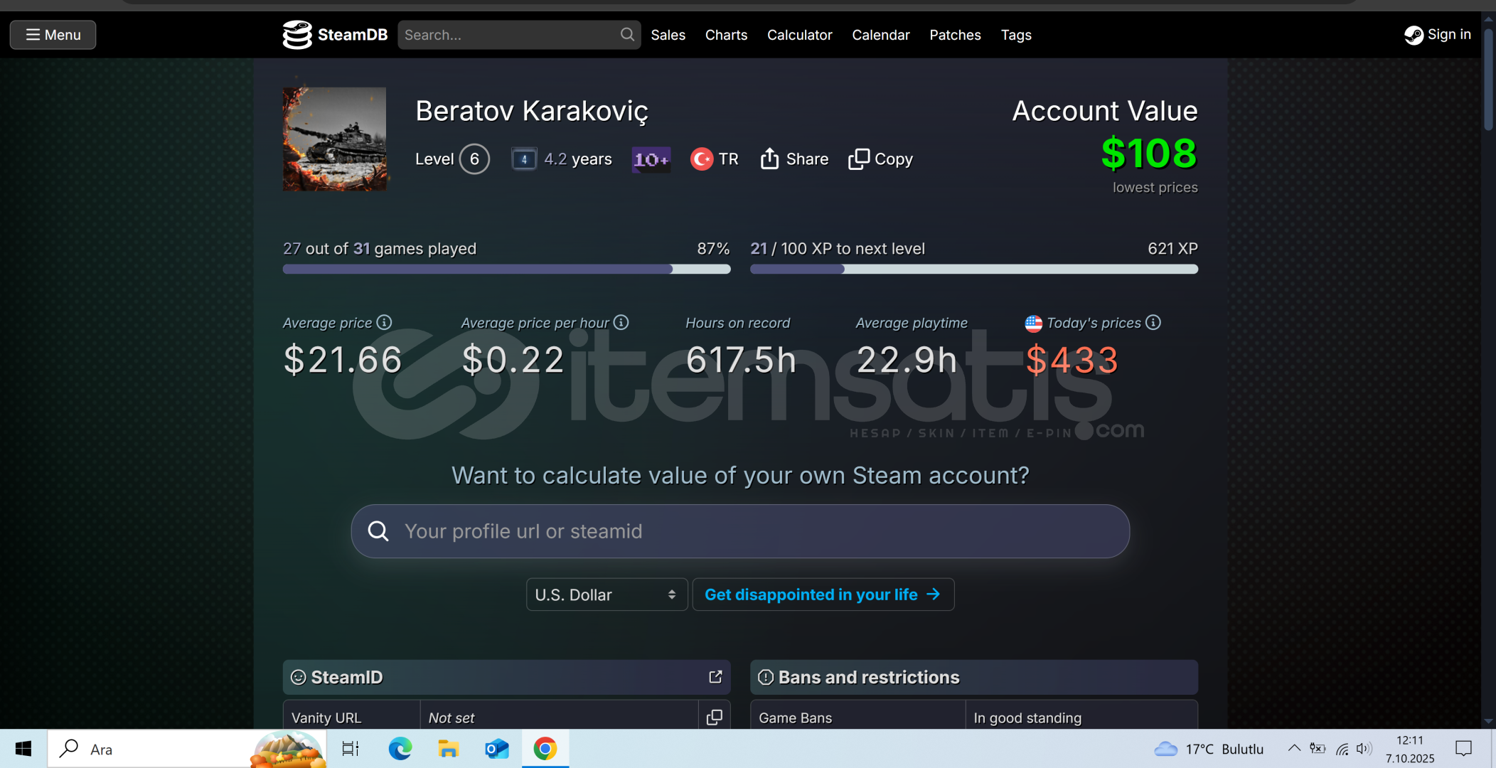 BOL BOL HİKAYELİ OYUN İÇEREN STEAM HESABI BOL BOL HİKAYELİ OYUN İÇEREN STEAM HESABI