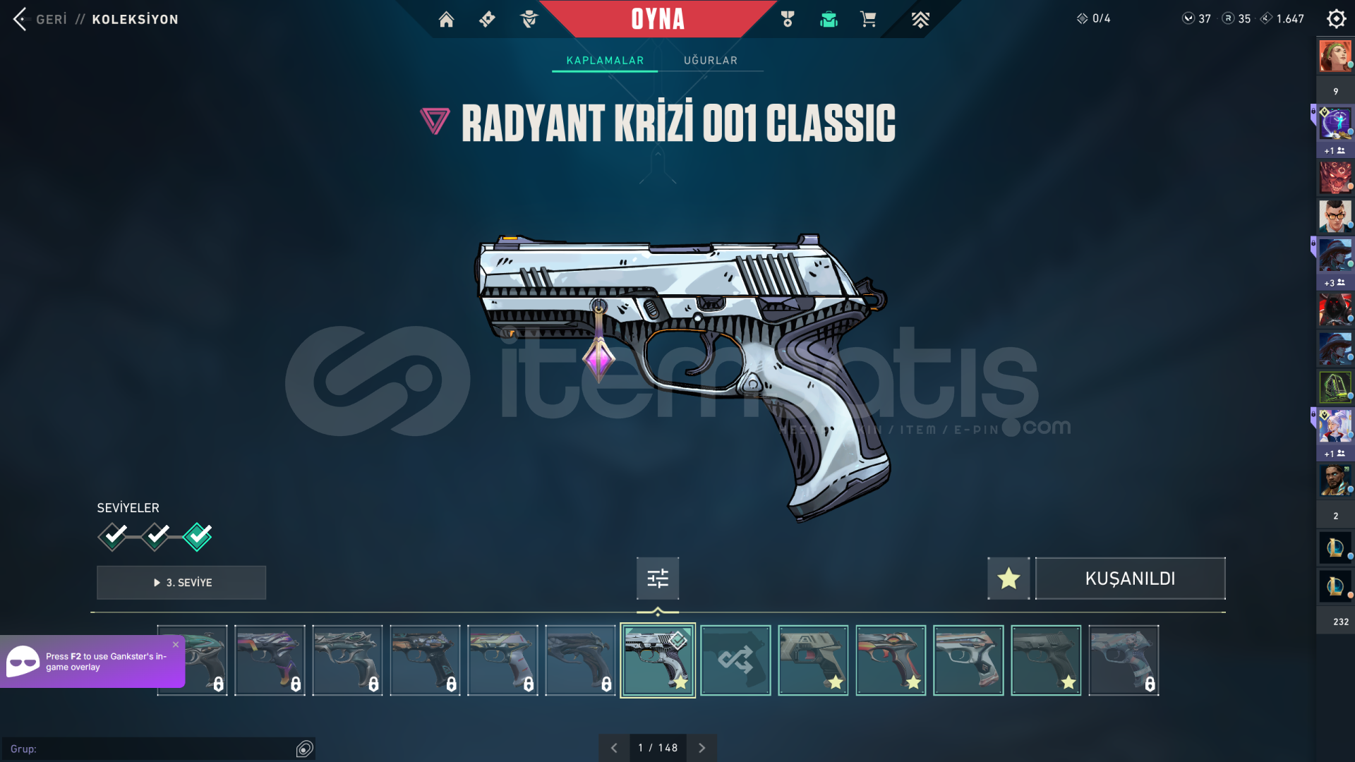 Bol skinli full+full hesap Bol skinli full+full hesap