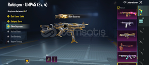 Bol x süitli full PUBG hesabı