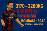 BOMBACI GARANTİLİ 3170-3280KG GARANTİLİ HESAP BOMBACI GARANTİLİ 3170-3280KG GARANTİLİ HESAP