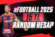 ⭐ 15 TL RANDOM RİSKLİ HESAP - EFOOTBALL 2025