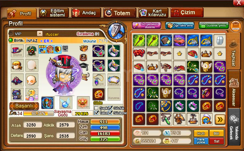 BOMBOM S12 HESABIM SATILIKTIR !!@@@@