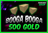⚡️Booga Booga 500 Gold [HIZLI TESLIMAT]