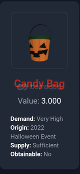 Booga Booga reborn 1x candy bag