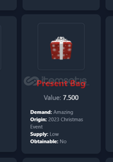 Booga Booga Reborn 1x present bag 