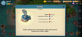Boom beach 12 level supercelli satılık