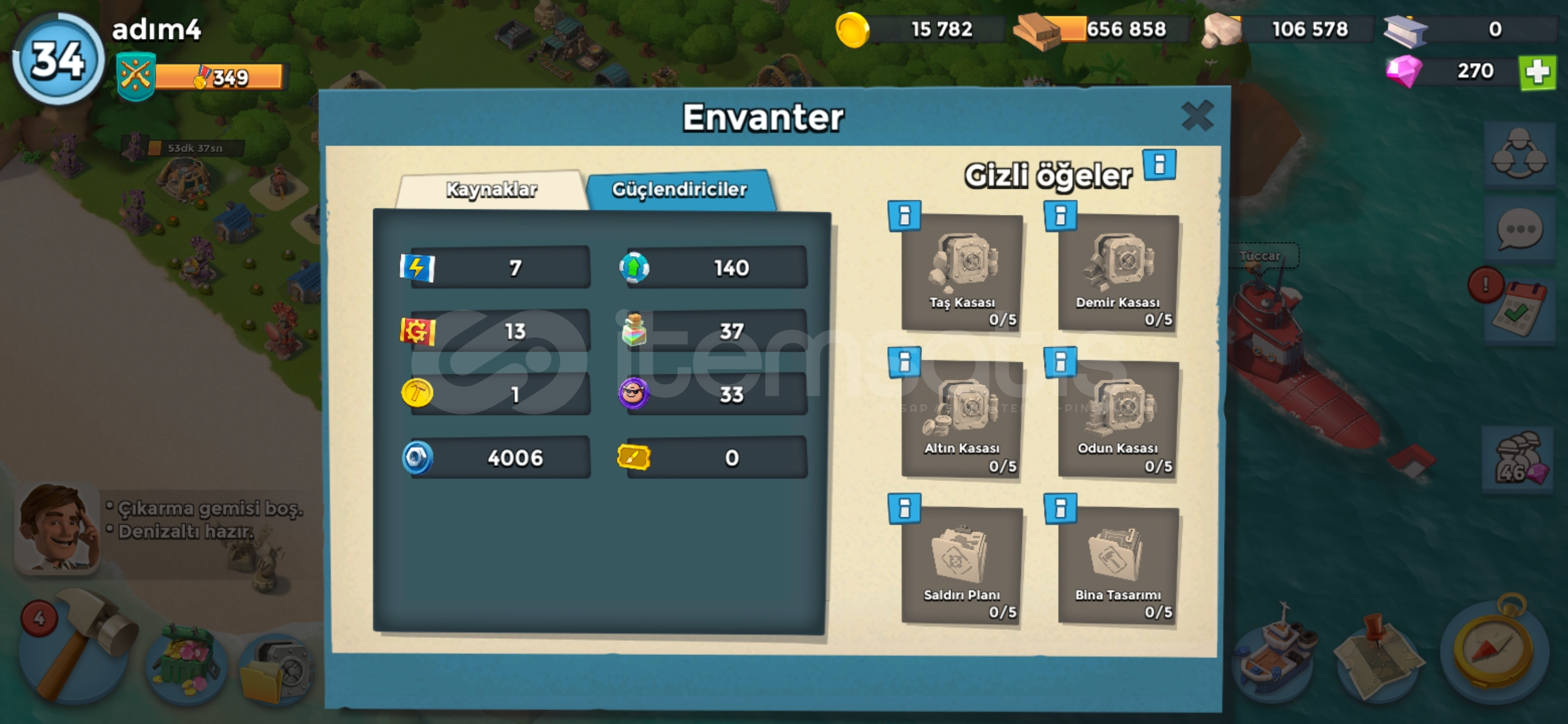 BOOM BEACH 14. Seviye supercelli BOOM BEACH 14. Seviye supercelli