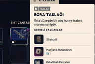 BORA TASLAĞI (TEMPEST) BP