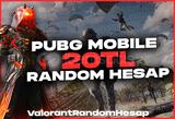 ⭐ BOŞ YOK | 20TL PUBGM RANDOM HESAP