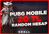 ⭐ BOŞ YOK | 20TL PUBGM RANDOM HESAP