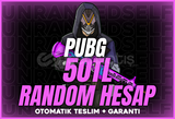 ⭐️[DOPDOLU] 50TL PUBG RANDOM HESAP