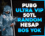 ULTRAVIP | 50TL PUBG RANDOM HESAP