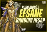 ⭐[GARANTİLİ] PUBG MOBİLE EFSANE RANDOM HESAP