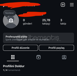 Bot takipçili 25.7k hesap