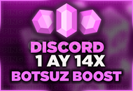 BOTSUZ | 1 AY 14X BOOST DISCORD | ANINDA