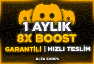 ⭐[BOTSUZ] ANINDA TESLİMAT | 1 AYLIK 8X BOOST
