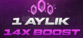 ⭐BOTSUZ ⭐1 AYLIK 14X BOOST⭐