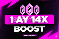 ⭐BOTSUZ⭐️1 AYLIK 14X BOOST⭐️