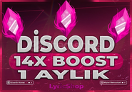 ⭐[BOTSUZ] 1 AYLIK 14X BOOST/EN UYGUN+GARANTİ✅⭐