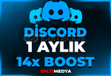 ⭐️BOTSUZ 1 AYLIK 14X BOOST + GARANTİ⭐️