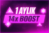 ⚡[BOTSUZ] 1 AYLIK 14X BOOST ⚡GARANTİLİ