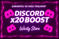⭐ BOTSUZ 1 AYLIK 20X BOOST - Anında Teslim ⭐