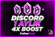 ⭐BOTSUZ ⭐1 AYLIK 4X BOOST⭐