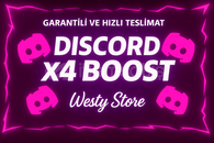 ⭐ BOTSUZ 1 AYLIK 4X BOOST - Anında Teslim ⭐