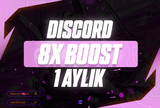 ⭐[BOTSUZ] 1 Aylık 8X Server Boost