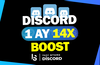 BOTSUZ | 1 Aylık Discord 14x Boost