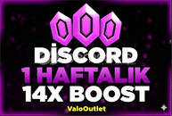  ✅[BOTSUZ] 1 HAFTALIK 14X BOOST BOOST ✅