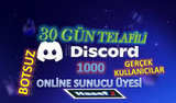 BOTSUZ 1000 ONLİNESUNUCU ÜYE GERÇEKKULLANICILAR