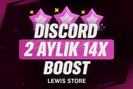 (Botsuz) 14x Boost 2 Aylık - 60 Gün Garanti ✨